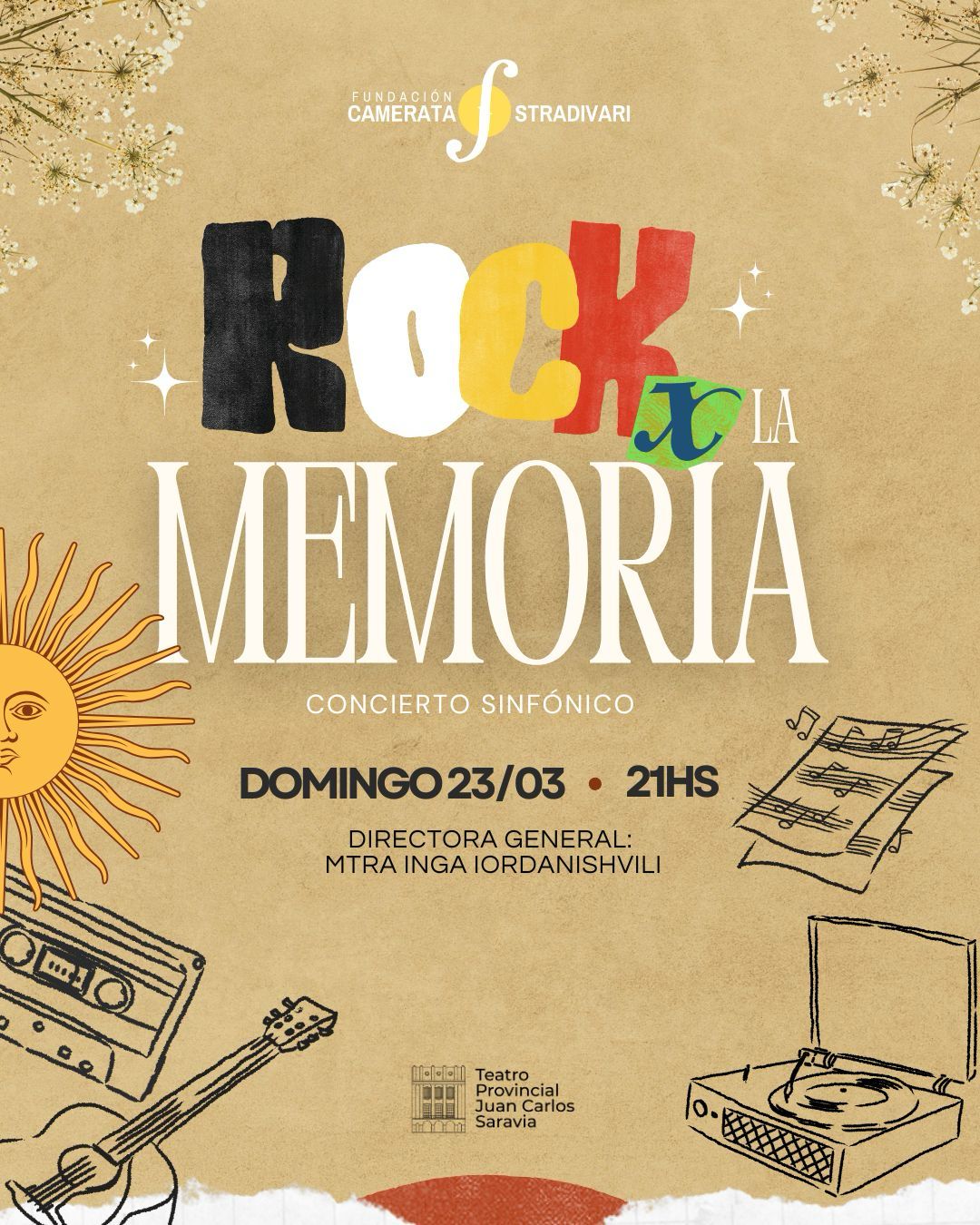 Rock por la MEMORIA por la Camerata Stadivari